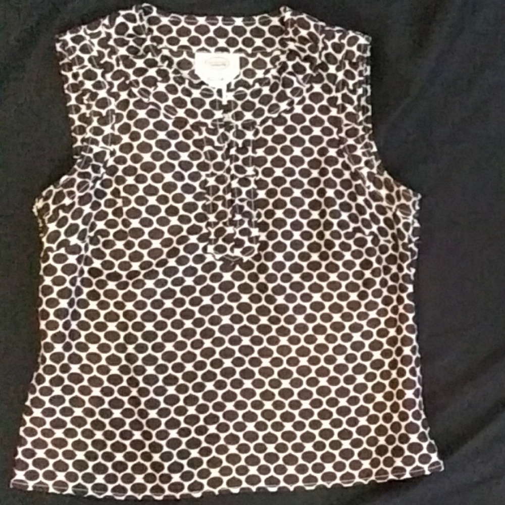 Talbots ladies 100% silk top sz 8